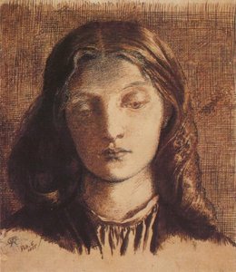 Retrato De Elizabeth Siddal — Dante Gabriel Rossetti