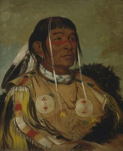 Sha-có-pay, The Six, Chief Of The Plains Ojibwa — George Catlin