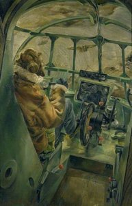 A Glider Pilot At The Controls — Leslie Cole