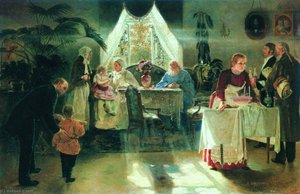 Grandmother's Holiday — Aleksei Ivanovich Korzukhin
