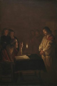 Christ Before The High Priest — Gerard Van Honthorst