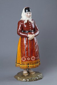 Estonian Woman — Pavel Pavlovich Kamensky