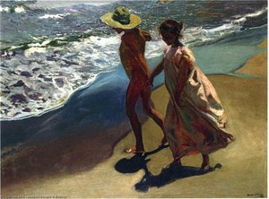 Al Raso Dell'acqua — Joaquín Sorolla Y Bastida