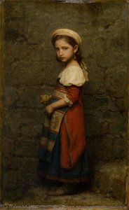 Talian Girl (after (1862)) — Charles François Jalabert