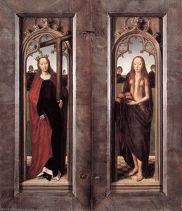 Triptych Of Adriaan Reins (closed) — Memling, Hans
