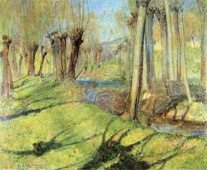 Giverny Willows, (1891) — Guy Rose