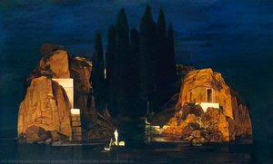 The Isle Of The Dead (version 2) — Arnold Böcklin