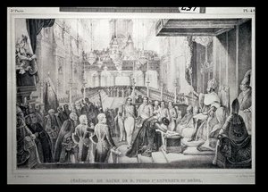 The Coronation Of Dom Pedro I As Emperor Of Brazil — Jean-baptiste Debret