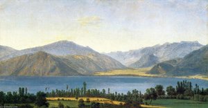 Mountains And A Lake — Joseph Pierre Xavier Bidauld