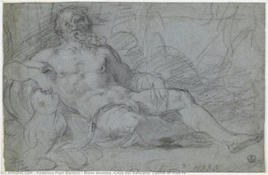 Divinidad Del Río (ciudad Del Vaticano, Casita De Pío Iv) — Federico Fiori Barocci