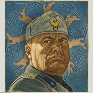 Benito Mussolini — Ernest Hamlin Baker
