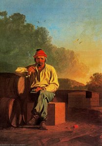 Mississippi Boatman — George Caleb Bingham
