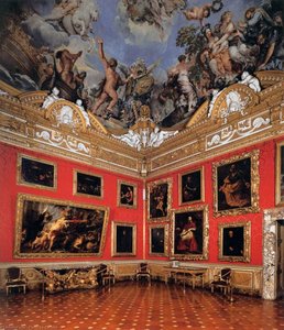 View Of The Hall Of Mars — Pietro Da Cortona