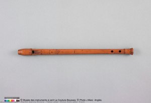 Tabor Pipe (three-hole Pipe) Front — Martín García-rivera