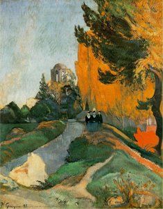 Les Alyscamps, Arles - - — Eugène Henri Paul Gauguin