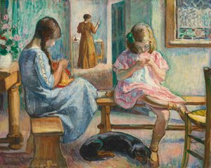 Marthe And Nono — Henri Lebasque