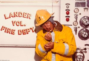 Chief, Lander Volunteer Fire Department, From The Wyoming Documentary Survey Project — Penny Diane Wolin