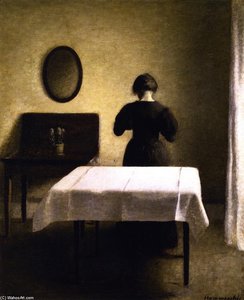 Interior — Vilhelm (hammershøi)hammershoi