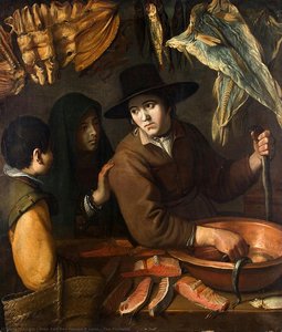 The Fishwife — Juan Van Der Hamen Y Leon