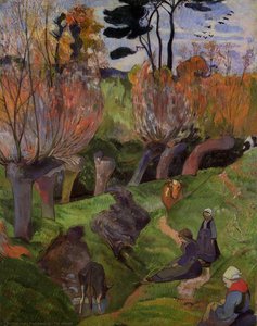 The Willows — Eugène Henri Paul Gauguin