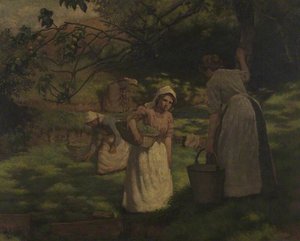 Watercress Gatherers — Leonard Frank Skeats