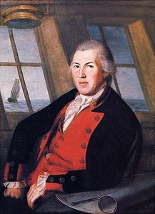 James Josiah, Captain, Continental Navy,1787, (painting) — Charles Willson Peale