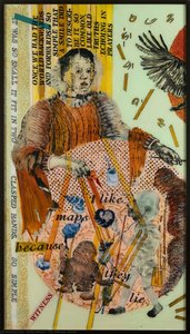 The Witness, Detail — Nalini Malani