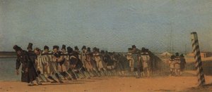 Burlaks — Vasily Vasilevich Vereshchagin