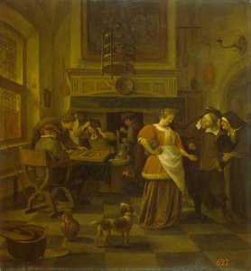 Escena De Taberna — Jan Havickszoon Steen