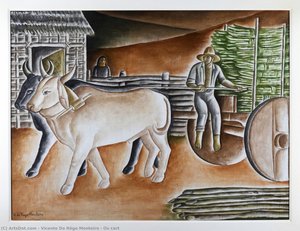 Ox Cart — Vicente Do Rêgo Monteiro