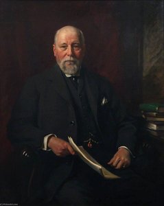 William Coles Pendarves (b.1841), Jp, Chairman Of The Council (1907–1919) — Samuel Henry William Llewellyn