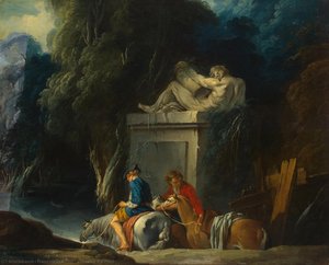 Cruzando El Vado — François Boucher