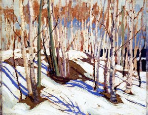 Early Spring, Canoe Lake — Tom Thomson