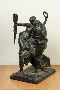 Étude Pour Le Conflit Entre La Victoire Et La Mort — John Singer Sargent