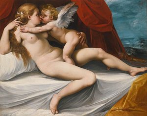 Venus And Cupid — Guiseppe Cesari Dit Le Cavalier D'arpin