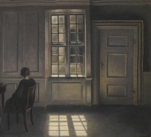 Interior, Strandgade 30 — Vilhelm Hammershøi
