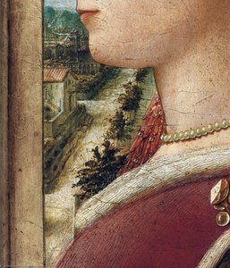 Portrait Of A Man And A Woman (detail) — Filippo Di Tommaso Lippi