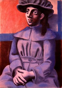 Girl In A Hat With Her Arms Crossed — Pablo Picasso