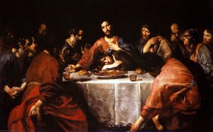 La Última Cena — Valentin De Boulogne
