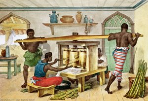 Small Portable Sugar Mill — Jean-baptiste Debret