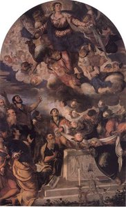 L'assunta, Veneding, Chiesa Di Gesuiti — Jacopo Tintoretto