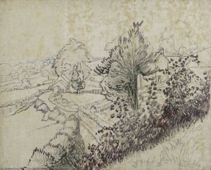 View Of Leintwardine — Lucien Pissarro
