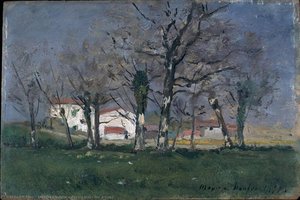 Ferme Dans Les Arbres — Maxime Emile Louis Maufra