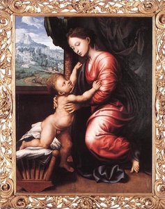 Virgin And Child — Jan Sanders Van Hemessen