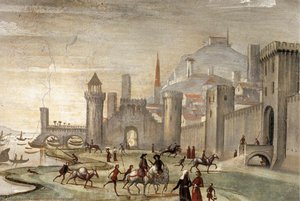 Rinuncia Ai Beni Terreni (dettaglio) — Domenico Ghirlandaio