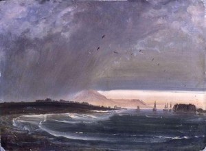 Vue De Bod Oe (aujourd'hui Bodo) — Peder Balke