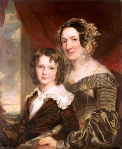 Mrs Margaret Moor And Her Son Tom — James Curnock