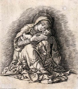 Vergine E Bambino — Andrea Mantegna