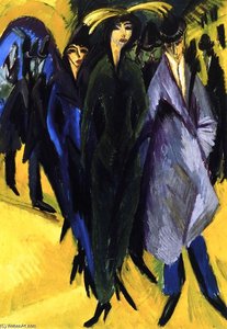 Woman In The Street — Ernst Ludwig Kirchner