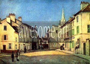 Platz In Argenteuil — Alfred Sisley